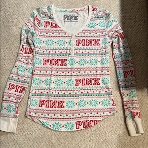 Victoria Secret  Waffle Tee size medium